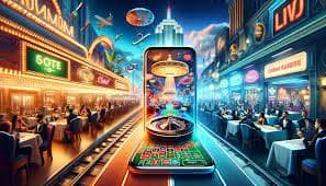 Layar dealer langsung French Roulette menunjukkan hasil putaran dan riwayat taruhan terbaru